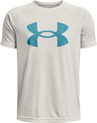 Under Armour Jungen UA Tech Kurzarm-Oberteil mit großem Logo