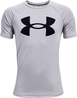 Under Armour Jungen UA Tech Kurzarm-Oberteil mit großem Logo