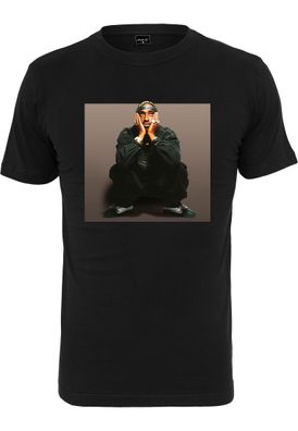 Mister Tee T-Shirt Tupac Sitting Pose Tee black