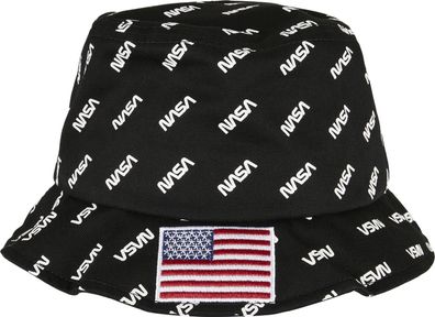 Mister Tee Cap NASA Allover Bucket Hat