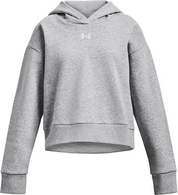 Under Armour Mädchen Longsleeve UA Rival Fleece Crop Hoodie