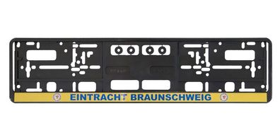 Eintracht Braunschweig Kennzeichenhalterung Fussball