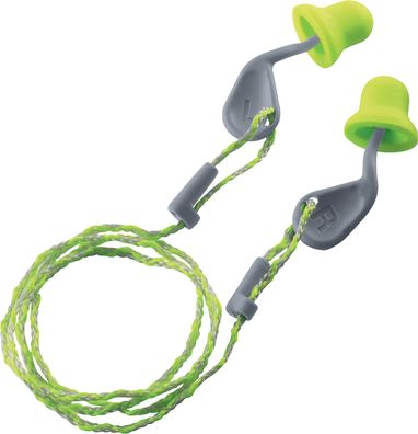 Uvex Gehörschutzstöpsel Xact-Fit 2124001 Grün Snr 26 Db (21241)-M (50 Stück)