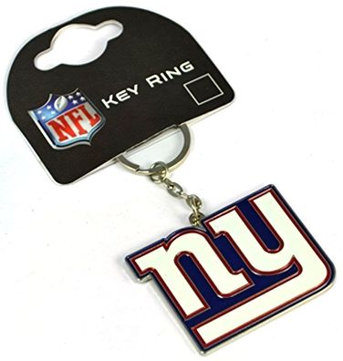 New York Giants Keyring American Football