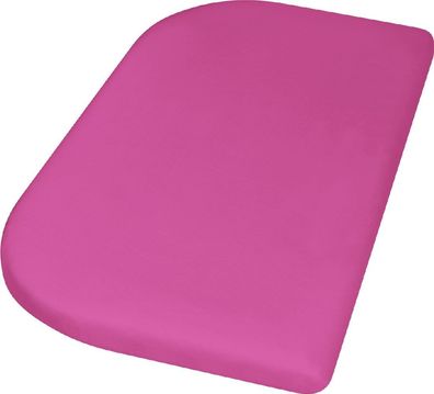 Playshoes Kinder Jersey-Spannbettlaken 89x51 + 10 cm Pink
