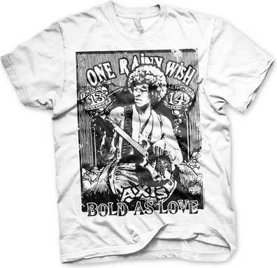 Jimi Hendrix Bold As Love T-Shirt White