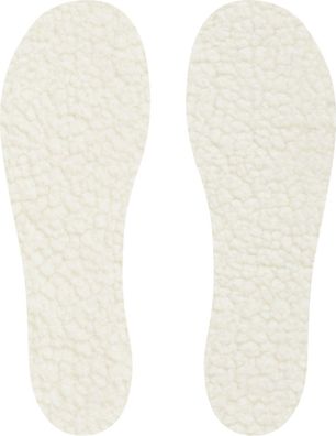 Playshoes Kinder Fleece-Einlegesohle Weiß