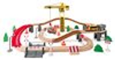 Eisenbahnset mit Verladekran - Starterset