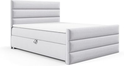 Best For Home Boxspringbett Trinity K1 mit Bettkasten, Matratze & Topper 140-200x200