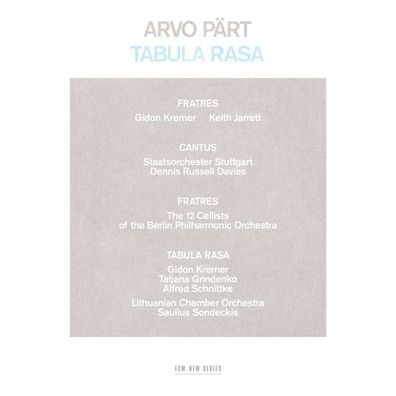 Arvo Pärt: Tabula Rasa (180g) - - (LP / T)