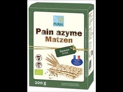 Pural 3x Matzen Dinkel 200g
