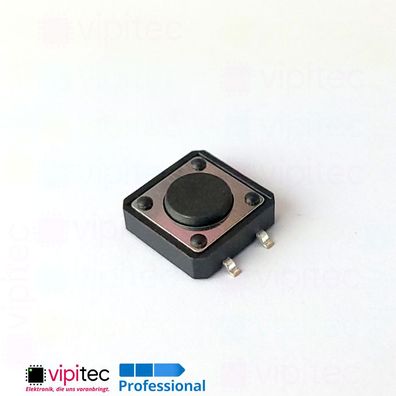 SMD Mikrotaster 12x12x4,3 Mini Taster Printschalter Drucktaster 12x12mm x 4,3mm