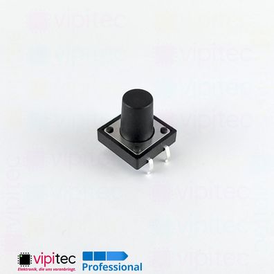 THT Mikrotaster 12x12x11,5 mm Mini Taster Printschalter Drucktaster 12x12 x 11.5