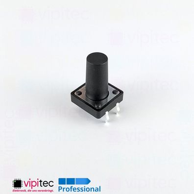 THT Mikrotaster 12x12x16 mm Mini Taster Printschalter Drucktaster 12x12mm x 16mm