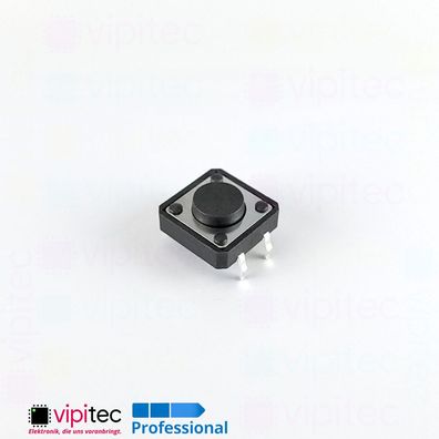 THT Mikrotaster 12x12x5 mm Mini Taster Printschalter Drucktaster 12x12mm x 5mm