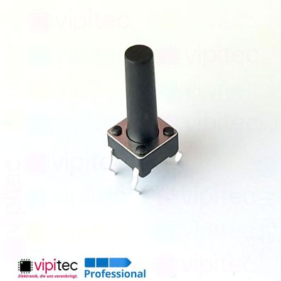 THT Mikrotaster 6x6x15 mm Mini Taster Printschalter Drucktaster 6x6mm x 15mm