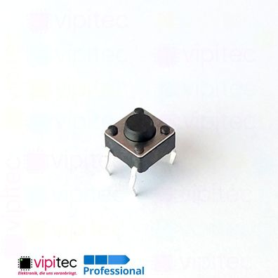 THT Mikrotaster 6x6x4,3 mm Mini Taster Printschalter Drucktaster 6x6mm x 4.3mm