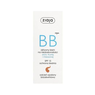 Ziaja BB Cream Fettige und gemischte Haut SPF15 Dunkel
