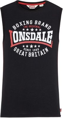 Lonsdale Tanktop St. Agnes ärmelloses T-Shirt schmale Passform