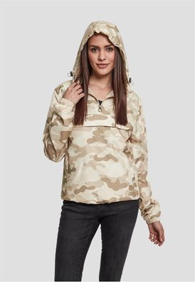 Urban Classics Damen Ladies Camo Pull Over Jacket