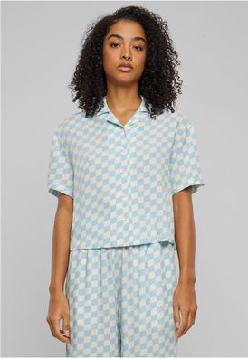 Urban Classics Damen Hemd Ladies Viscose Resort Shirt