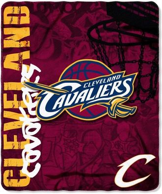 Cleveland Cavaliers Fleece Decke 127 x 150cm
