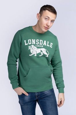 Lonsdale Sweatshirt Kersbrook Rundhals Sweatshirt schmale Passform