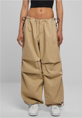 Urban Classics Damen Hose Ladies Cotton Parachute Pants