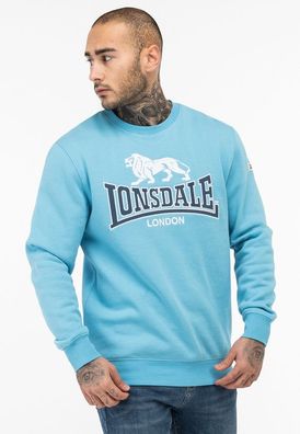 Lonsdale Sweatshirt Lawins Rundhals Sweatshirt normale Passform