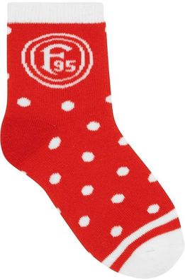 Fortuna Düsseldorf Babysocken Punkte