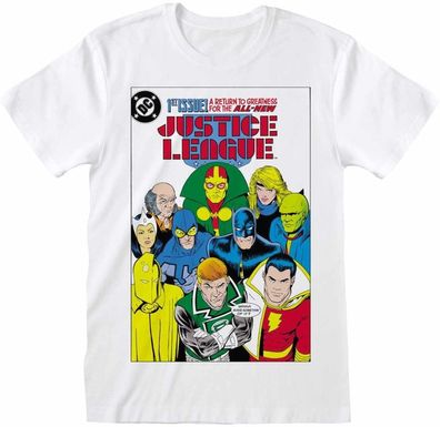 DC Comics Justice League - Comic Cover T-Shirt