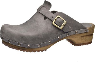 Sanita Damen Clogs Wood-Kristel Open 455205W