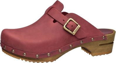 Sanita Damen Clogs Wood-Kristel Open 455205W
