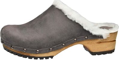 Sanita Damen Clogs Wood-Hese Open 450401
