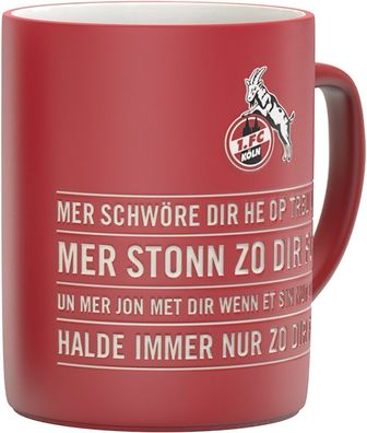 1. FC Köln Tasse 'Hymne'