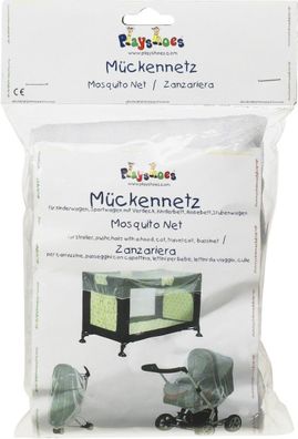 Playshoes Kinder Universal-Mückennetz Weiß
