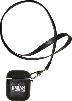 Urban Classics Earphone Case Necklace Black