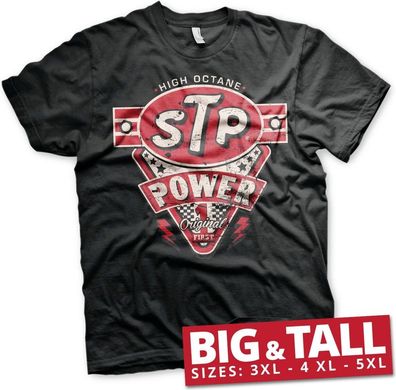 STP Power Big &amp; Tall T-Shirt Black