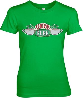 Friends Central Perk Girly Tee Damen T-Shirt Green