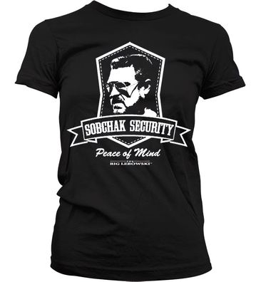 The Big Lebowski Sobchak Security Girly T-Shirt Damen Black