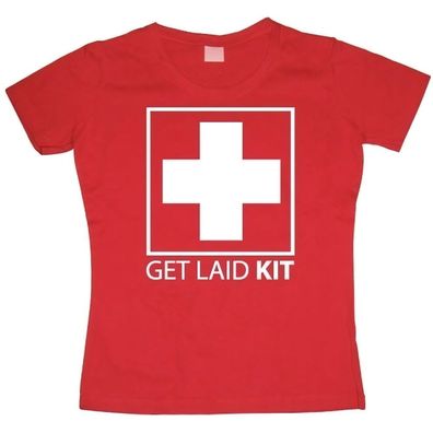 Hybris Get Laid Kit Girly T-shirt Damen Red