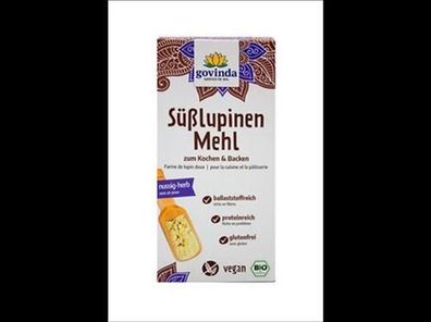 Govinda 6x Süßlupinenmehl 300g