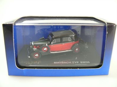 1:87 Ricko 38050 Maybach SW 35 'SCHWARZ-ROT' – NEU