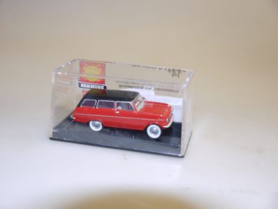 1:87 Brekina 20353 Opel Kadett A Caravan rot/schwarz, neuw./ovp
