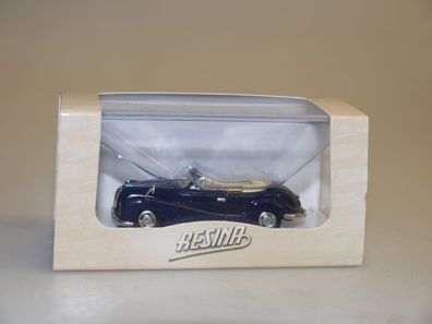 1:87 Brekina Resina 24500 BM 502 Cabrio stahlblau, neuw./ovp