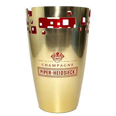 Piper-Heidsieck Champagner Kühler Metall
