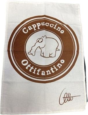 Geschirrtuch Ottifant Cappuccino