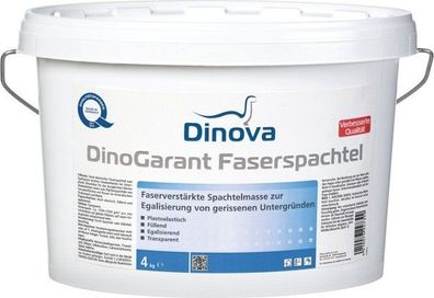 Dinova DinoGarant Faserspachtel 4 kg weiß