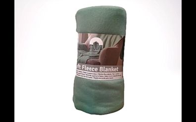 Soft Fleece Decken Türkis ( 5 Sorten )
