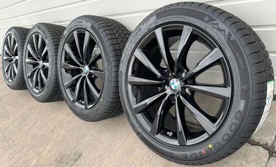 4x Original BMW 5er G30 G31 18 Zoll Winterräder V Speiche 642 6867338 DOT25 NEU